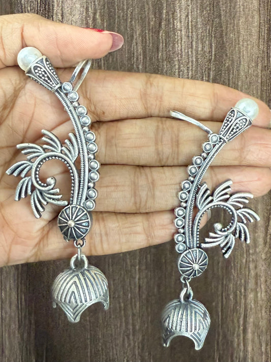 Oxidised Earring Earcuff