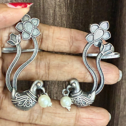 Oxidised Earring Earcuff