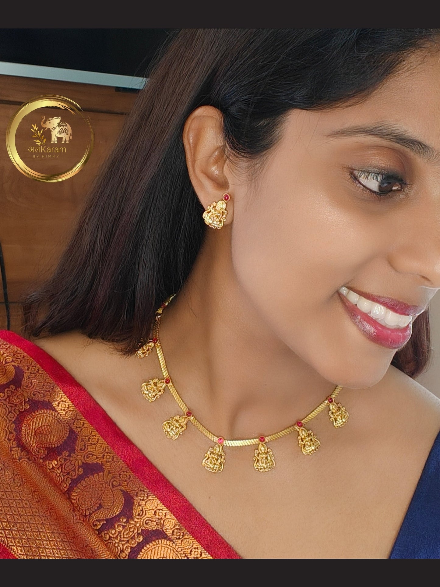 Laxmi Short Necklace - LXSNR0001