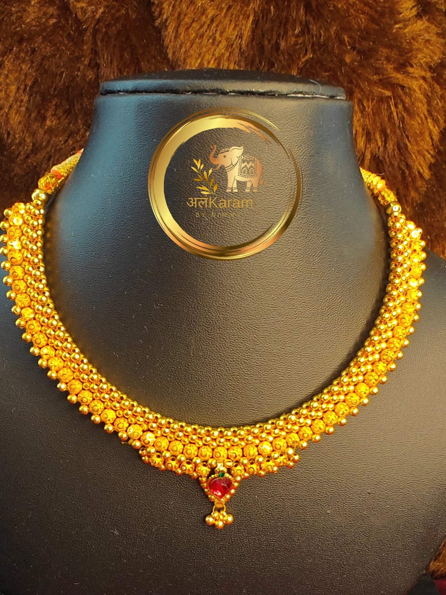 Maharashtrian Tushi Necklace-TU0003