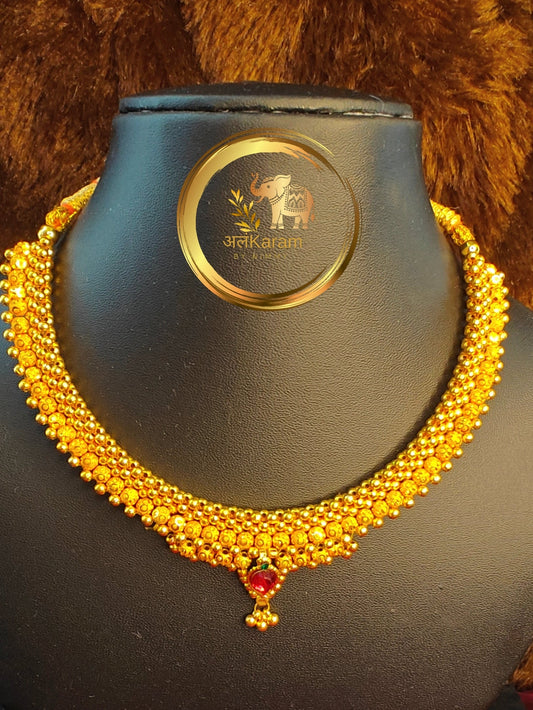 Maharashtrian Tushi Necklace-TU0003